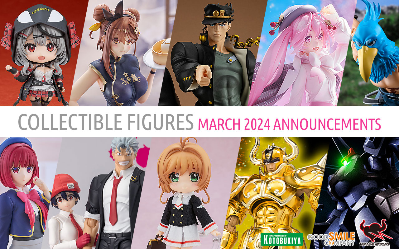 Collectible Figures March 2024 Announcements
