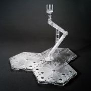 1/100 Display Stand Action Base 4 CLEAR