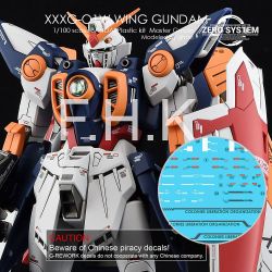 G-REWORK Decal MG Wing Gundam TV Ver.