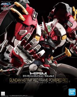 High-Resolution Model Gundam Astray Red Frame Powered Red