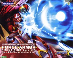 Mega Man X Force Armor (Rising Fire Ver.) Model Kit (Damaged Box Item)