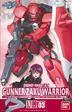 1/100 ZGMF-1000/A1 Gunner Zaku Warrior (Lunamaria Hawke Custom)