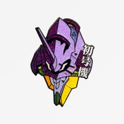 Evangelion Unit-01 Enamel Pin (by Pinstash)