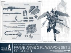 Frame Arms Girl Weapon Set 2 (Special Color)