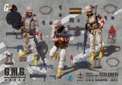 G.M.G. Mobile Suit Gundam Earth United Army Soldier 02