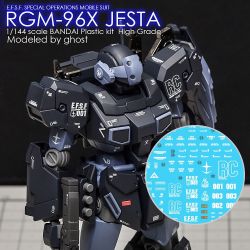 G-REWORK Decal HGUC Jesta