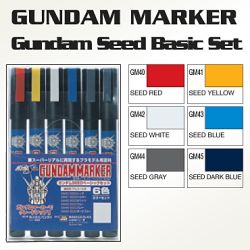 GMS109 Gundam Marker Seed Basic Set (set of 6)