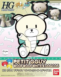HGPG Petit'gguy WoofWoof White + Dog Costume
