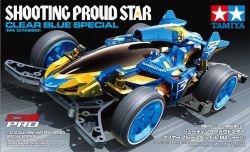 Mini 4WD Shooting Proud Star Clear Blue Special (MA Chassis)