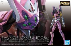 RG Evangelion Production Model Unit-08α (Alpha) (WILLE Custom)