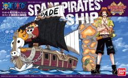 Spade Pirate Ship - One Piece Grand Ship Collection