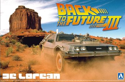 1/24 Back to the Future Part III Delorean (Railroad Ver.)