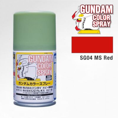 SG04 MS Red Gundam Color Spray 100ml