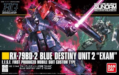 HGUC RX-79BD-2 Blue Destiny Unit 2 EXAM