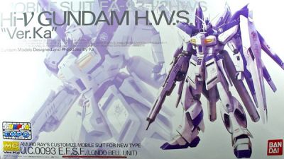 MG RX-93-2 Hi-Nu Gundam Ver.Ka Heavy Weapon System (Mechanical Clear)