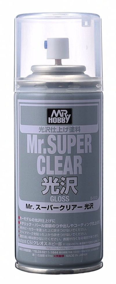 Mr. Super Clear Spray 170ml (Gloss)