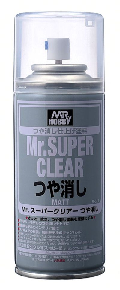 Mr. Super Clear Spray 170ml (Matt) 