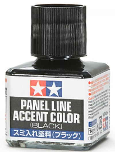 Panel Line Accent Color - Black