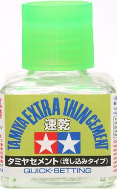Tamiya Quick-Setting Extra Thin Cement Glue (40 ml)