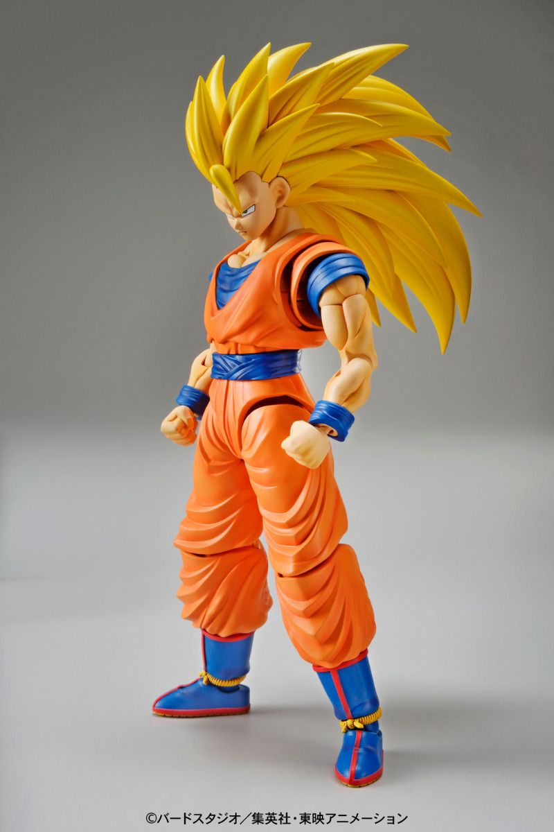 Goku Super Saiyan 3 Figure with Comic-style Colors – Lyk Repaint