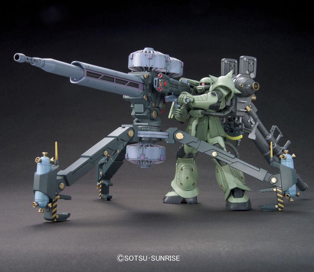 Gundam Planet - HG MS-06 Zaku II + Big Gun Set (Gundam Thunderbolt Ver.)