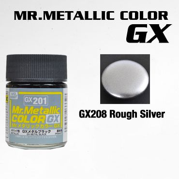 GX208 Mr. Metallic Color GX Metal Rough Silver