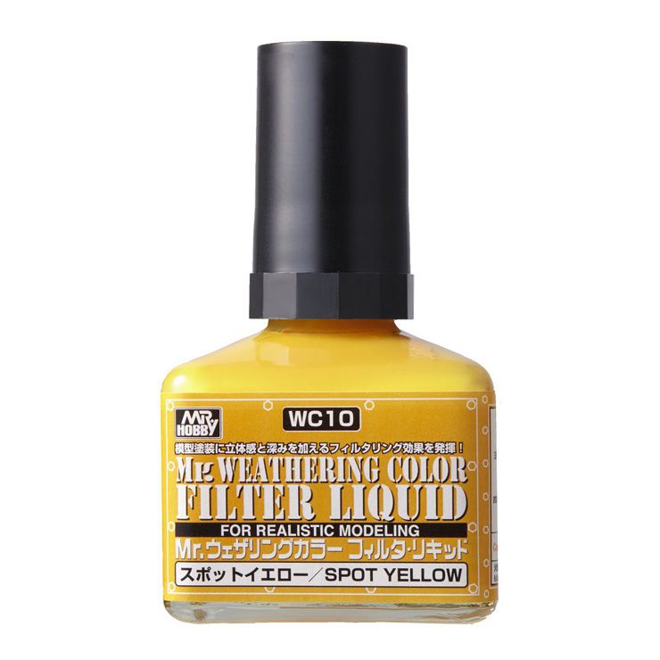 WC10 Mr. Weathering Color Filter Liquid Yellow 40ml