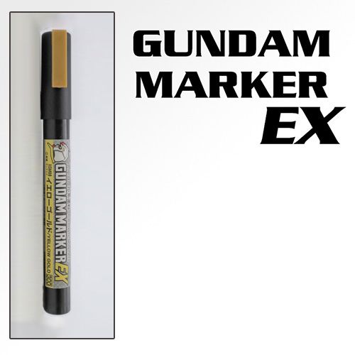 3pcs/set Mr.Hobby XGMS100 Electroplated Marker Set Gundam Marker EX Series  XGM07-White Gold/XGM08-Yellow Gold/XGM100-Silver - AliExpress