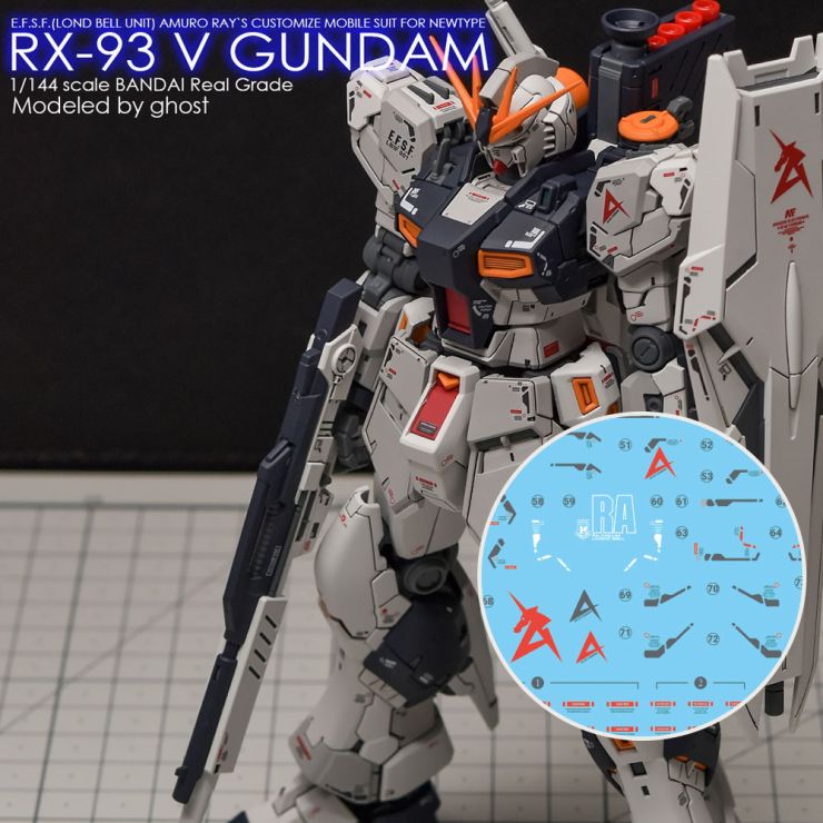 RG Nu Gundam display. : r/Gunpla