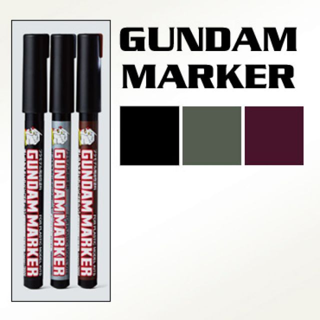 Mr. Hobby® Gundam Marker GM301 POUR TYPE FOR PANEL LINE (BLACK) : Inspired  by LnwShop.com