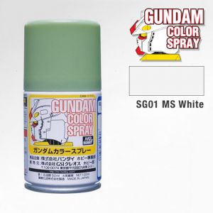 SG01 MS White Gundam Color Spray 100ml