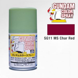 SG11 MS Char Red Gundam Color Spray 100ml