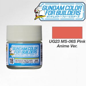 UG23 MS-06S Pink Anime Ver. Gundam Color For Builders 10ml