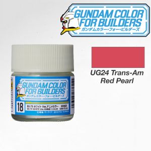 UG24 Trans-Am Red Pearl Gundam Color For Builders 10ml