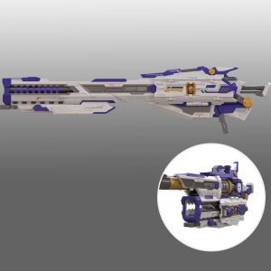 Heavy Electromagnetic Rail Gun Model Kit (Purple Version)