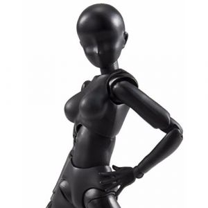 S.H.Figuarts Body-chan (Woman) (Solid Black Color Ver.)