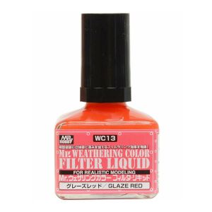 WC13 Mr. Weathering Color Filter Liquid Glaze Red 40ml