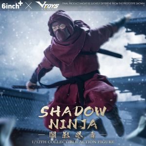 1/12 Shadow Ninja (Red) Action Figure