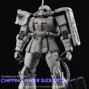 G-REWORK Chipping Decal EFF 01 White