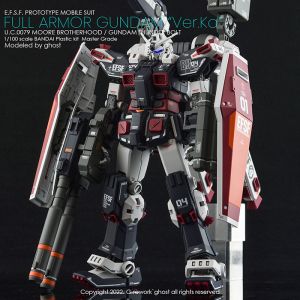 G-REWORK Decal MG Full Armor Gundam Ver.Ka [GUNDAM THUNDERBOLT]