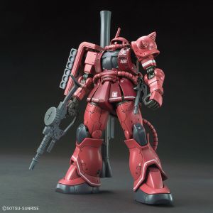 HG MS-06S Zaku II Char Custom Red Comet (Gundam The Origin Ver.)