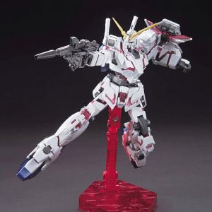 HGUC RX-0 Unicorn Gundam (Destroy Mode) Titanium Finish
