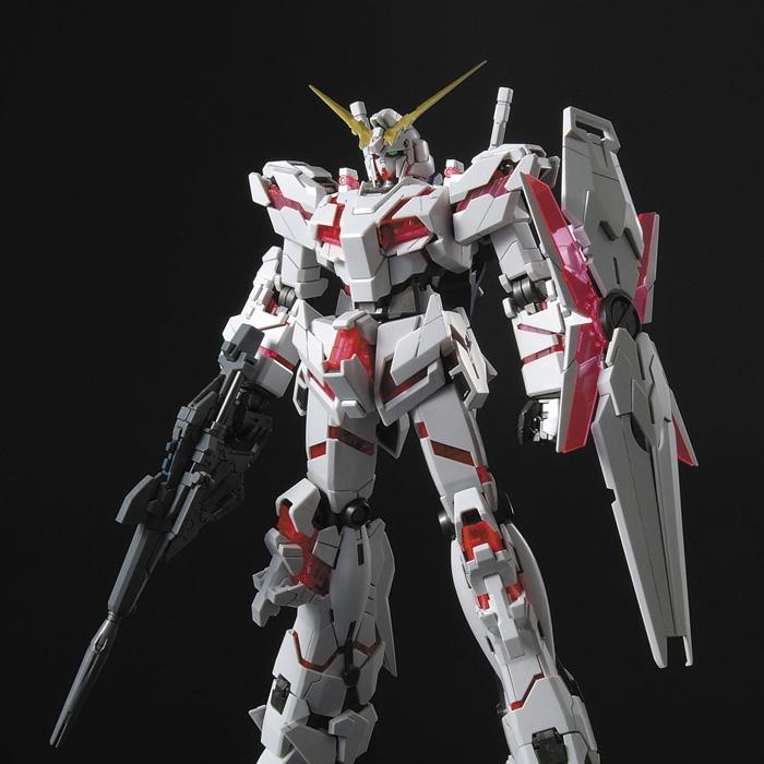 MG RX-0 Unicorn Gundam HD Color + MS Cage