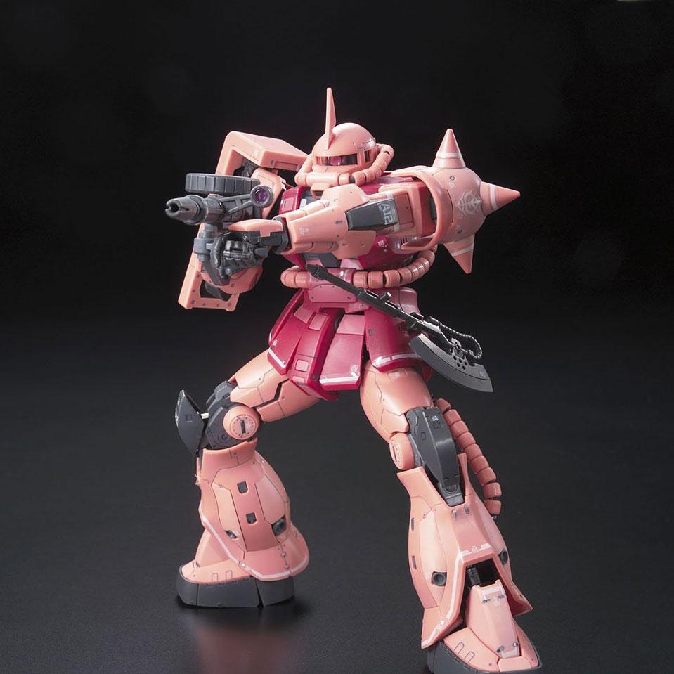 RG MS-06S Zaku II Char Custom