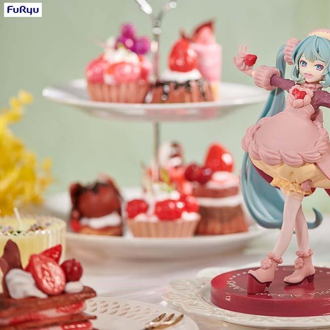 SweetSweets Series Figure - Hatsune Miku Strawberry Chocolate Shortcake