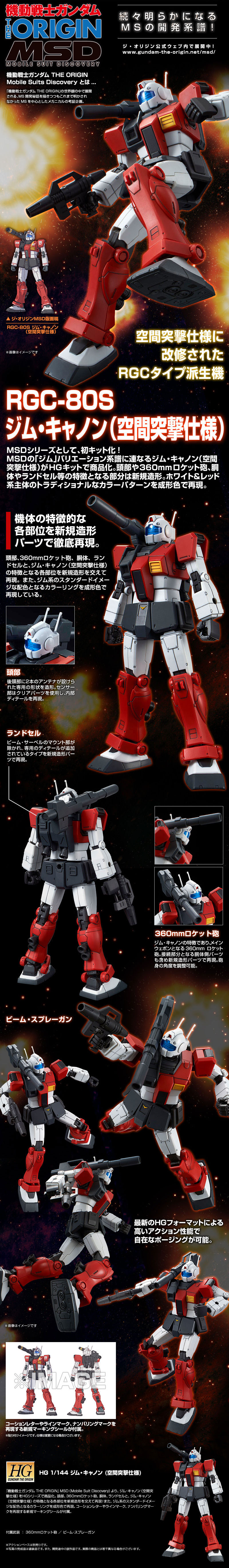 HG GM Cannon Space Assault Type Details